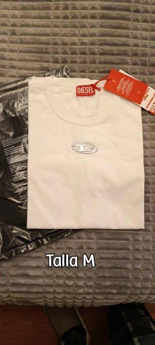 Camiseta Diesel Blanca Talla M