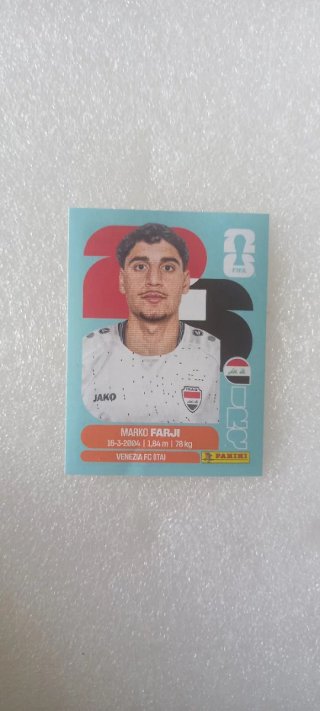 Cromos Panini Marko Farji Venezia FC