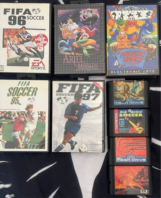 Lote 9 Juegos Sega Mega Drive
