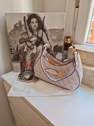 Bolso Guess Beige