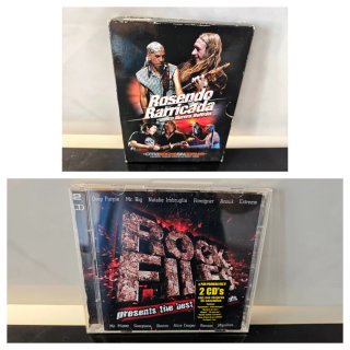 Lote 2 CDs y DVD de Música Rock