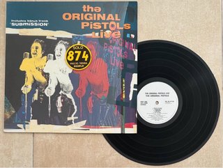 SEX PISTOLS VINILO LP EN DIRECTO 1986 EX
