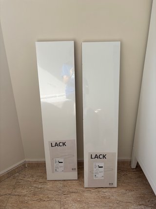 2 Estantes IKEA LACK Blancos