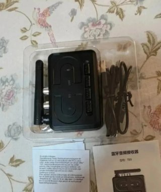 Receptor Audio Bluetooth 6.0 T89 con RCA y Jack