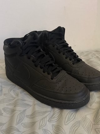 Zapatillas Nike Court Vision Mid Negras