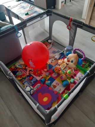 Parque infantil plegable