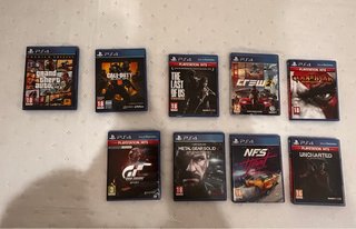 Lote de 9 Juegos para PS4 (PlayStation 4)