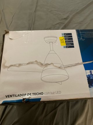 Ventilador de Techo con Luz LED