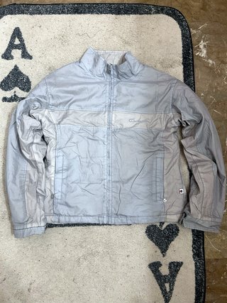 Chaqueta Champion Retro Gris Talla L