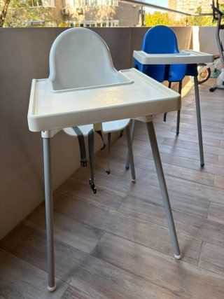 2 Tronas IKEA (Blanca y Azul)