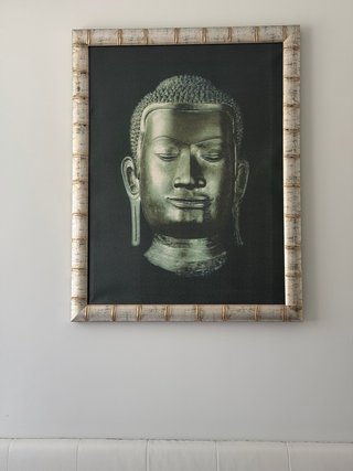 Cuadro de Buda con Marco Decorativo