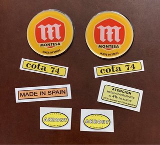 Set Adhesivos Montesa Cota 74