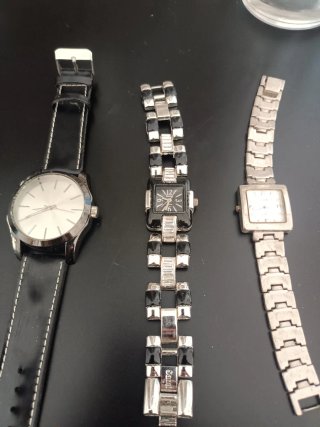 Lote de 3 relojes de pulsera