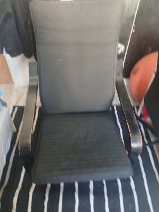 Sillón butaca negro