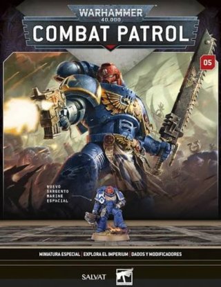 Miniatura Sargento Marine Espacial Warhammer