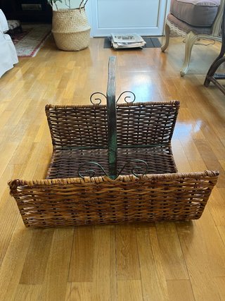 Cesta Rústica para Leña