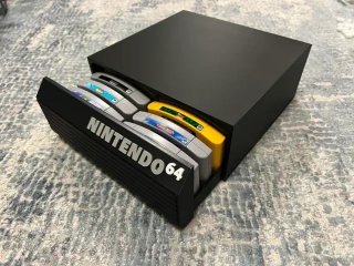 Mueble para almacenar juegos de Nintendo64