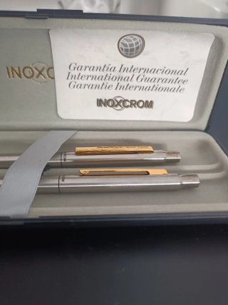 Set de Bolígrafo y Pluma Inoxcrom