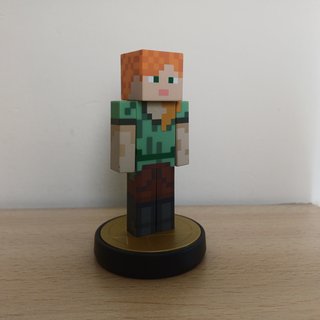 Amiibo Alex Minecraft Smash Bros