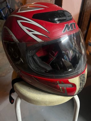 Casco de Moto MT Helmets Rojo talla M