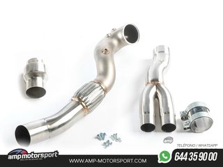 DOWNPIPE CATALIZADA CTS TURBO PARA AUDI RS3 8V FL / AUDI TTRS 8S