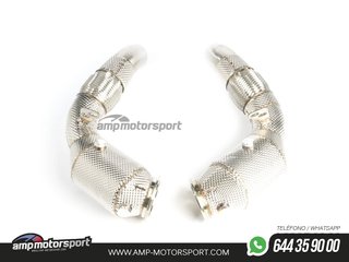 DOWNPIPES CTS TURBO CON CATALIZADORES DEPORTIVOS PARA BMW M5 F10 / M6 F06 F12 F13 S63