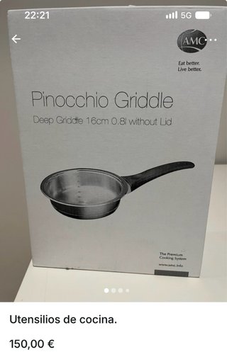 Olla AMC Pinocchio Griddle 16cm