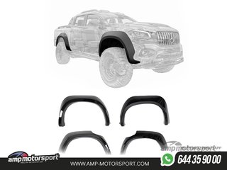 KIT DE ALETINES PARA MERCEDES CLASE X W470 2017--