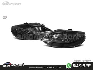 FAROS DELANTEROS LUZ DIURNA LED REAL DRL PARA SEAT IBIZA 6J