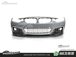 PARAGOLPES DELANTERO BMW SERIE 4 F32 LOOK M-PERFORMANCE CON PDC/SRA