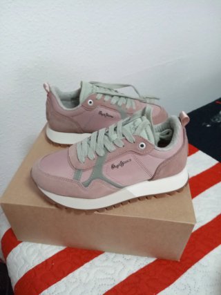 Zapatillas Pepe Jeans Rosa Talla 37