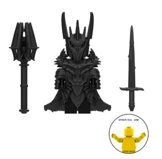 MiniFigura tipo LEGO El Señor de los Anillos Sauro