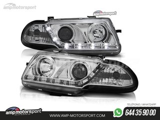 FAROS DELANTEROS LUZ DIURNA LED PARA OPEL ASTRA F