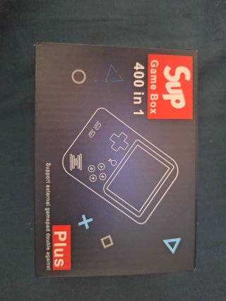 Consola Portátil Sup Game Box 400 en 1