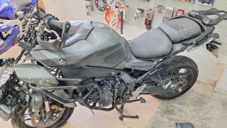 Yamaha Tracer 9 Siniestrada