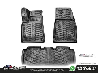 ALFOMBRILLAS DE GOMA RIZLINE PARA TESLA MODEL X 2015-2020