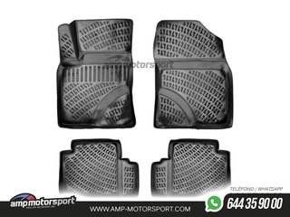 ALFOMBRILLAS DE GOMA RIZLINE PARA TOYOTA AVENSIS 2009--