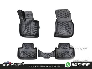 ALFOMBRILLAS DE GOMA RIZLINE PARA BMW X4 G02 2018--