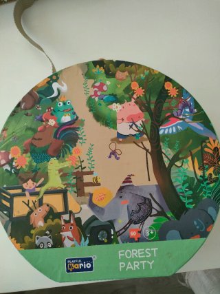 Puzzle Forest Party 60 piezas
