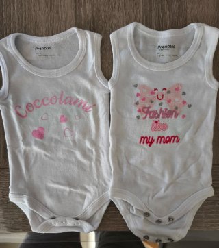 Lote 2 Bodies Recién Nacido Prenatal