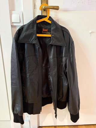 Chaqueta de Cuero Soul Revolver Negra