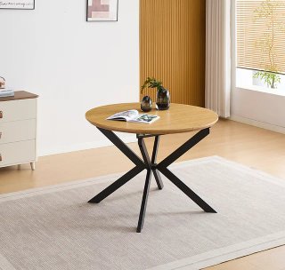 Mesa Winsor redonda extensible 100 a 140 Telecama
