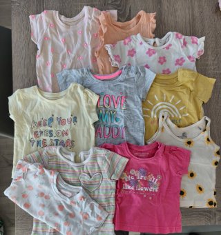 Lote 10 Camisetas de Verano para Bebé