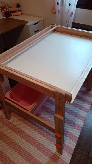Pupitre Escritorio Infantil de Madera