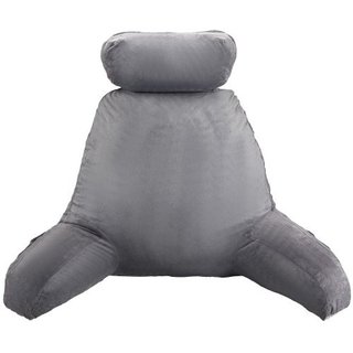Cojín de lectura, cojín grande para cama con repos