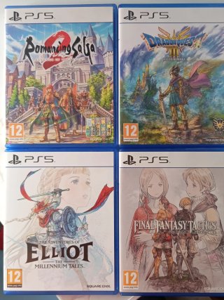 Pack 4 Juegos RPG PS5