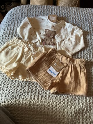 Set 3 piezas Mayoral 12 meses