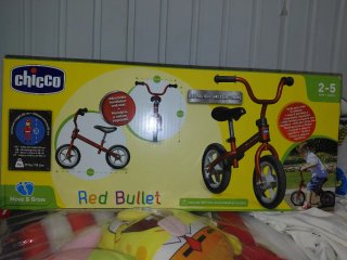 Bicicleta sin pedales Chicco Red Bullet