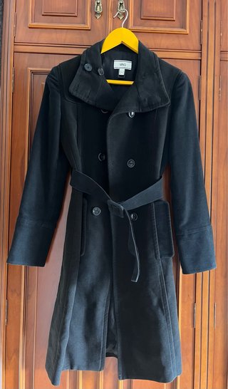 Abrigo Mango Negro Talla XS