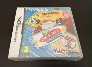 Bob Esponja Surf & Skate ¡Vacaciones! (Nintendo DS